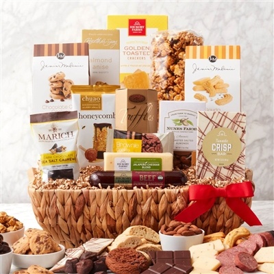 Hickory Farms Delightful Decadence Gift Basket | Sweet & Savory