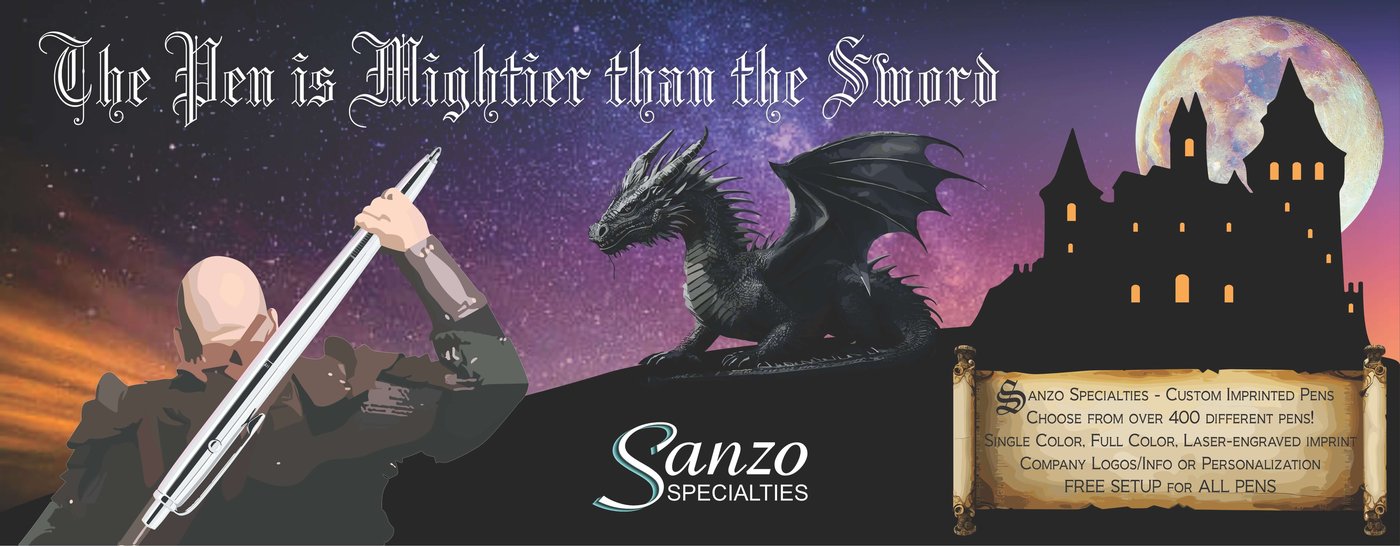 Sanzo Specialties Pen Fantasy Banner